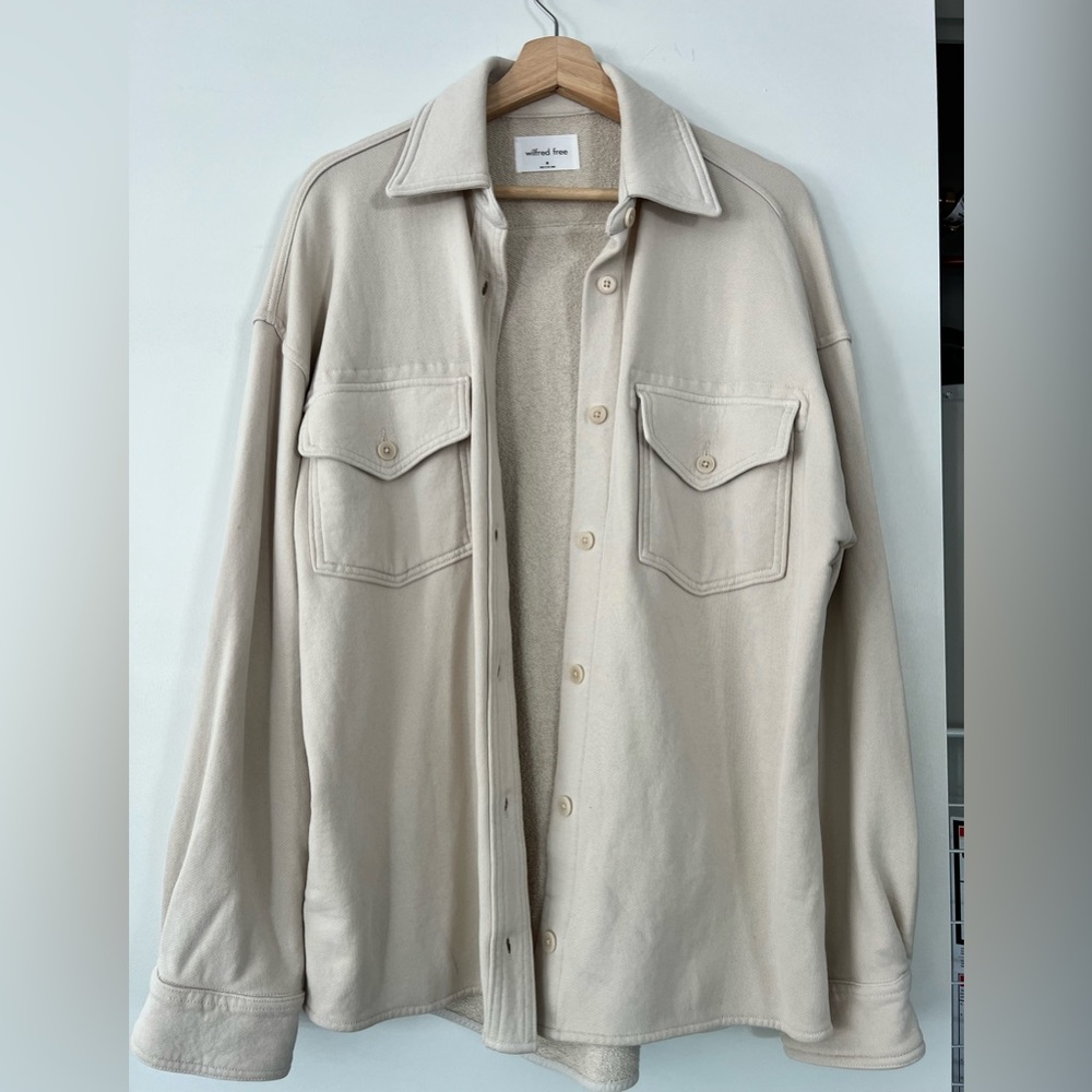 Aritzia Wilfred Free Shirt Jacket